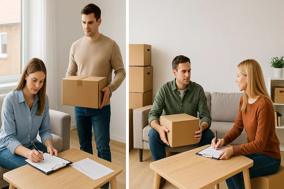 🚛 Hur du flyttar som särbo – smart planering med delad logistik